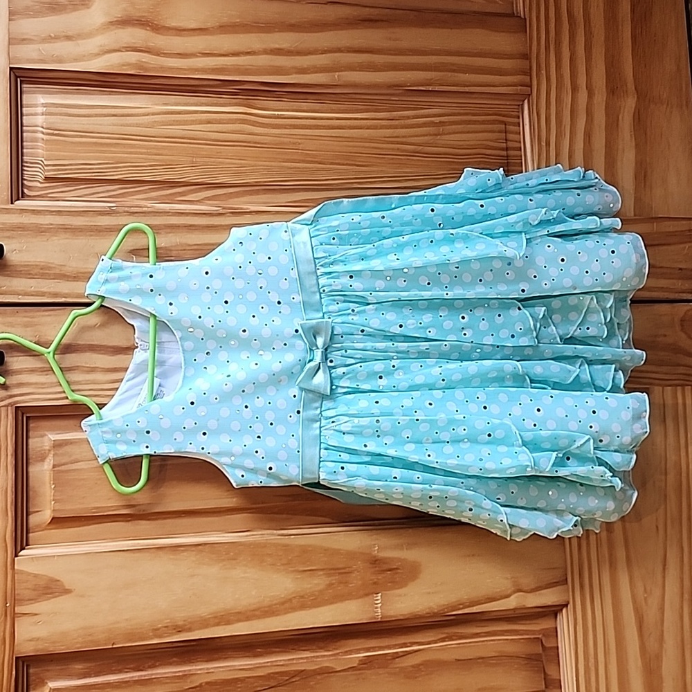 Girls 5t dress and jean jacket.